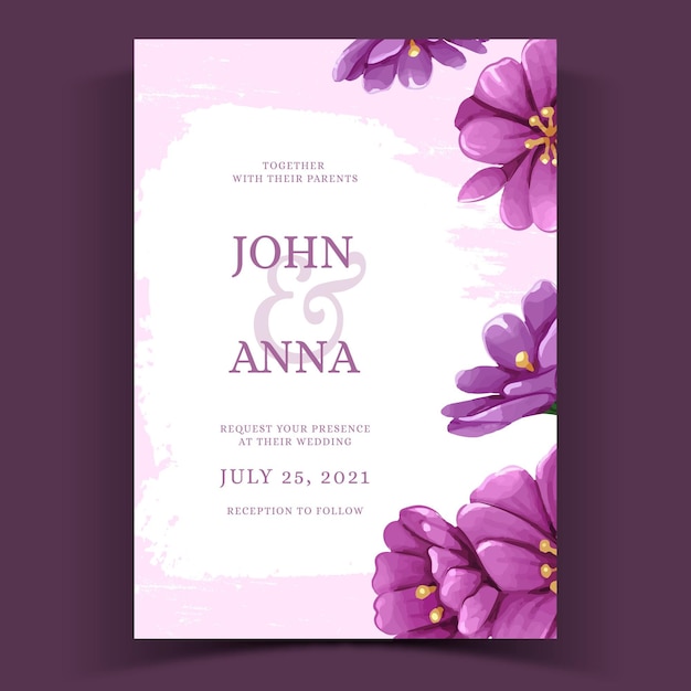 Free downloadable templates for wedding invitations