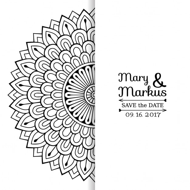 Download Free Download This Free Vector Wedding Invitation With A Cute Black Use our free logo maker to create a logo and build your brand. Put your logo on business cards, promotional products, or your website for brand visibility.