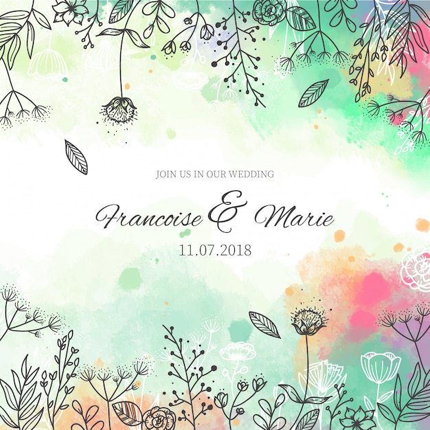 Background Invitation Wedding 5