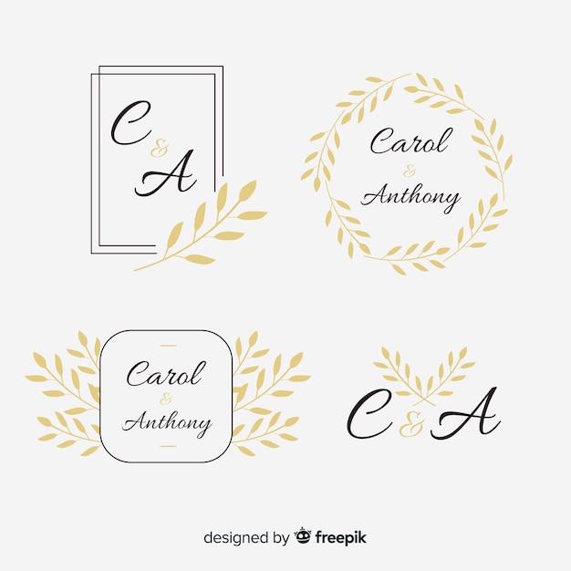 Free Wedding Monogram Svg Free 308 SVG PNG EPS DXF File