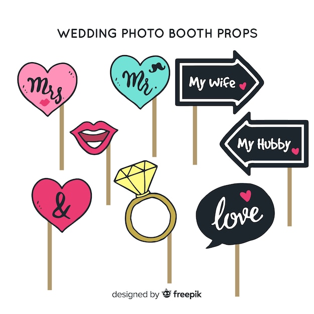 pictures of photo booth props