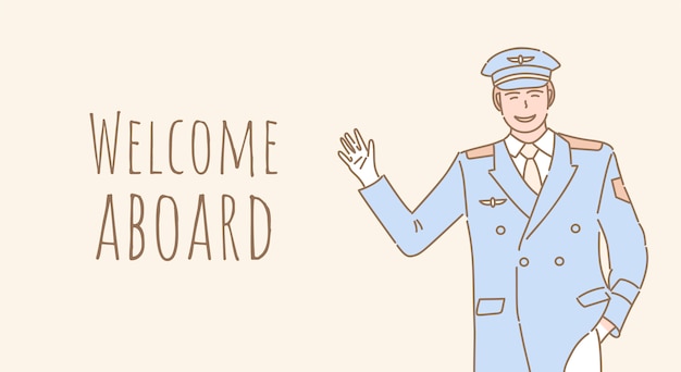 Premium Vector | Welcome Aboard Welcome To The Team Banner Social Media