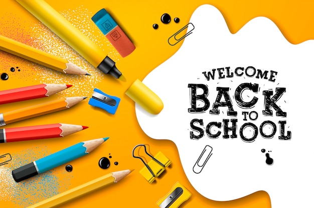 Premium Vector | Wellcome Back To School Tshirt Design Vactor