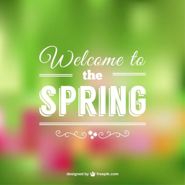 Картинка welcome spring