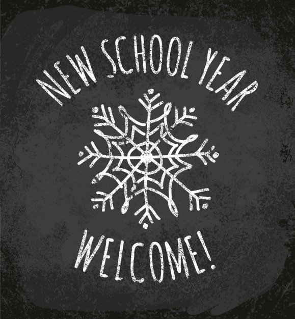 Free Vector new school year