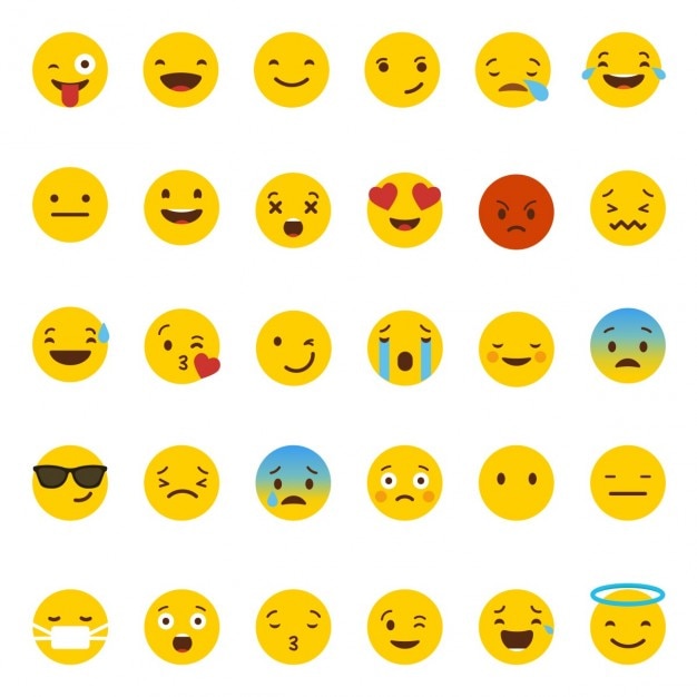 Whatsapp Emoji Free Vector