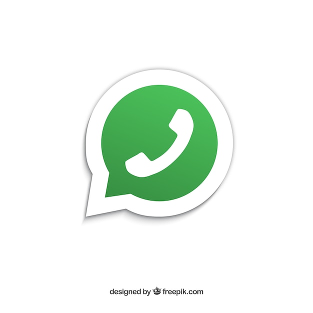 Whatsapp Icon Free Vector