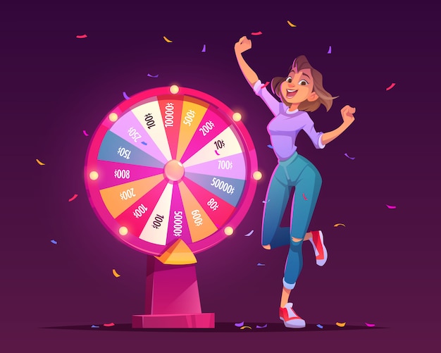 casino game spinning wheel