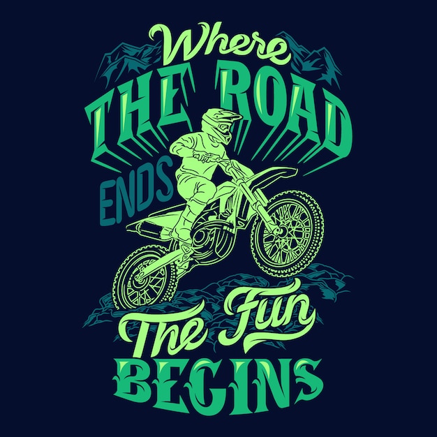 Download Free Where The Road Ends The Fun Begins Motocross Quotes Sayings Use our free logo maker to create a logo and build your brand. Put your logo on business cards, promotional products, or your website for brand visibility.