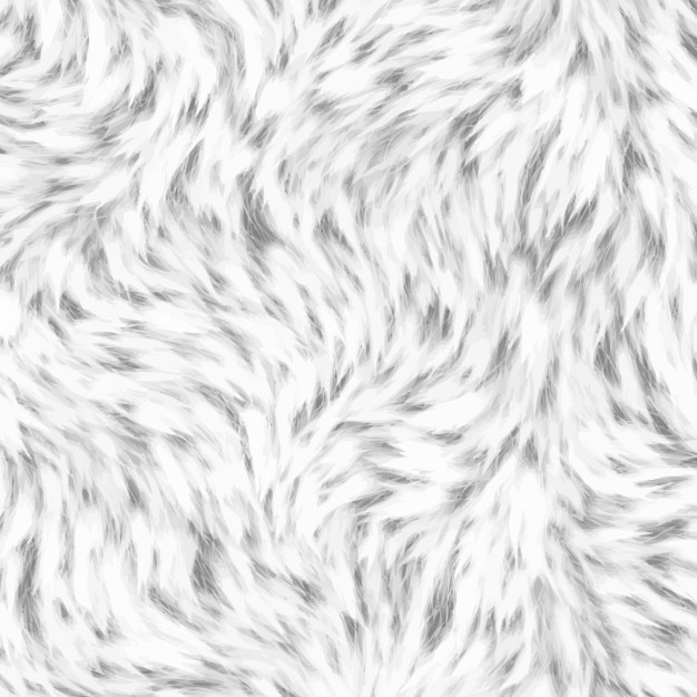 Download Free Vector | White animal hair texture