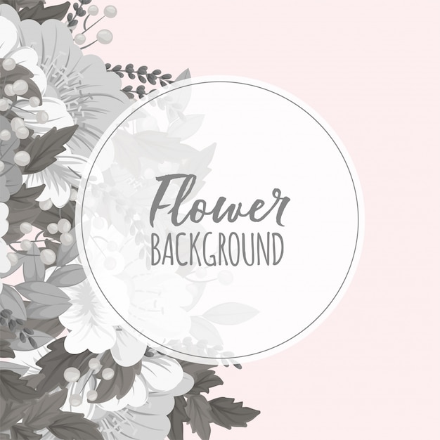 Download Free White And Black Floral Circle Border Free Vector Use our free logo maker to create a logo and build your brand. Put your logo on business cards, promotional products, or your website for brand visibility.