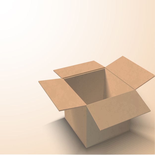Download White box mockup cardboard package Vector | Premium Download