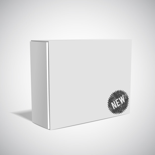 Download Premium Vector White Box Mockup PSD Mockup Templates