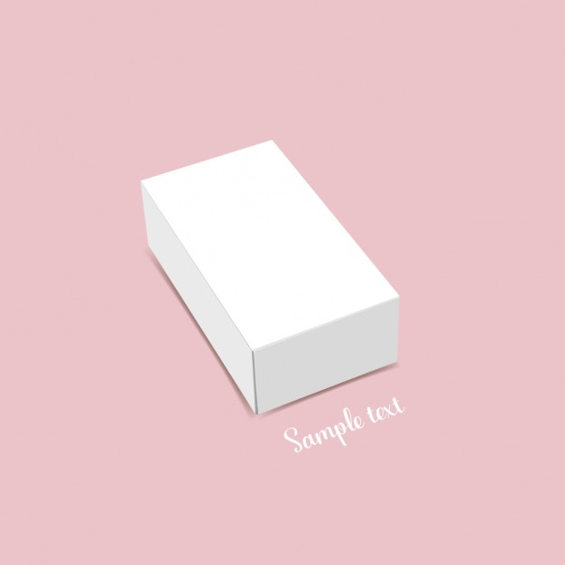 White box template design Vector | Free Download