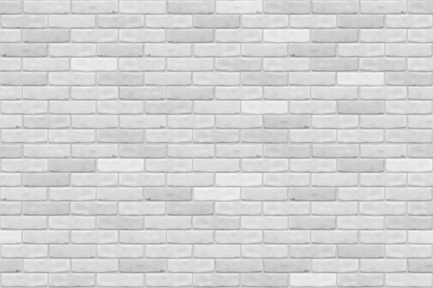 Premium Vector White Brick Wall Texture Background For Wallpaper Graphic Web Game Realistic Seamless Pattern
