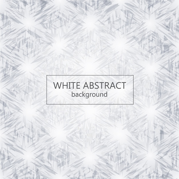 White crystal abstract background | Premium Vector