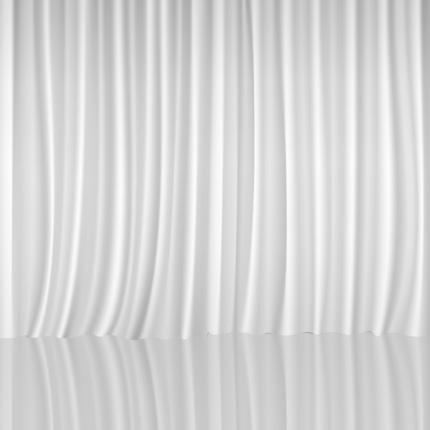 White curtain background Vector | Free Download