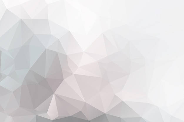 Premium Vector | White and grey polygonal crystal background polygon ...