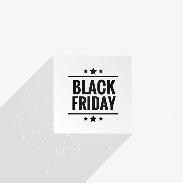 Free Vector | White label for black friday