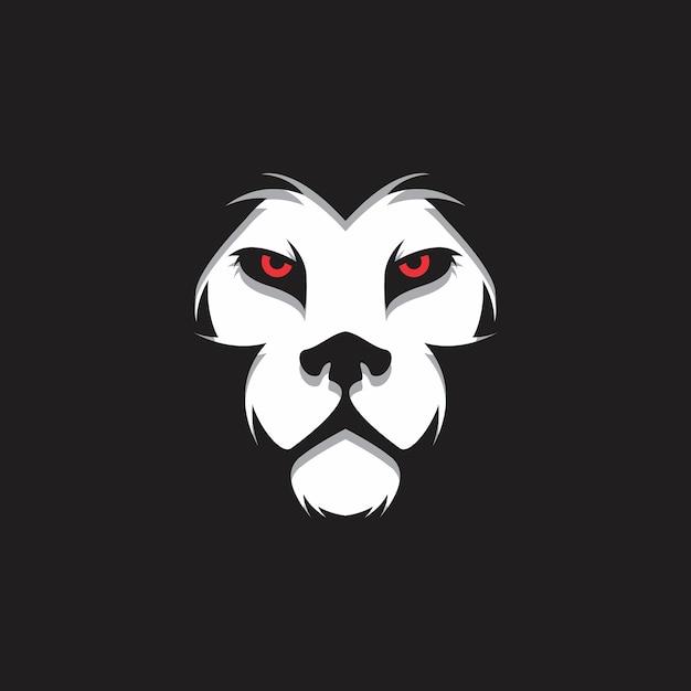 white lion logo