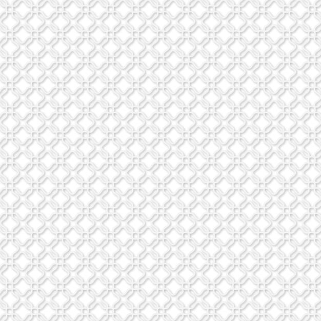 Premium Vector | White luxury seamless pattern background