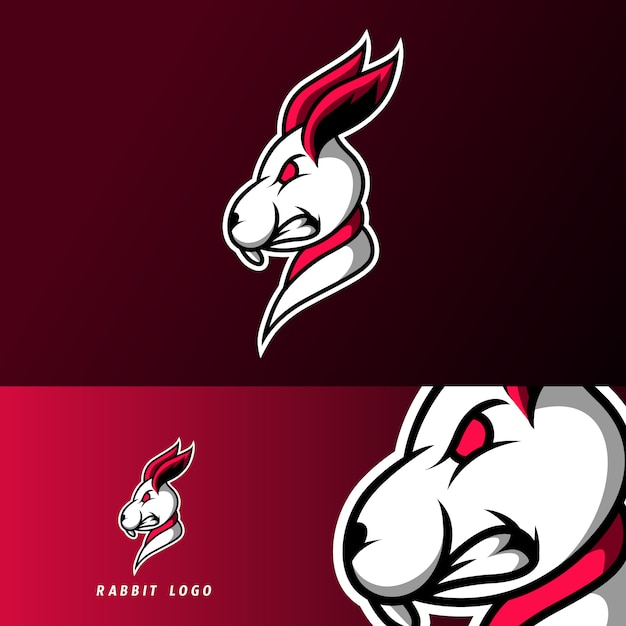 Download Free White Rabbit Mascot Sport Gaming Esport Logo Template For Squad Use our free logo maker to create a logo and build your brand. Put your logo on business cards, promotional products, or your website for brand visibility.