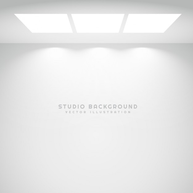 Download Free Vector White Studio Lights Background