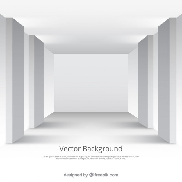 White studio room Vector | Free Download