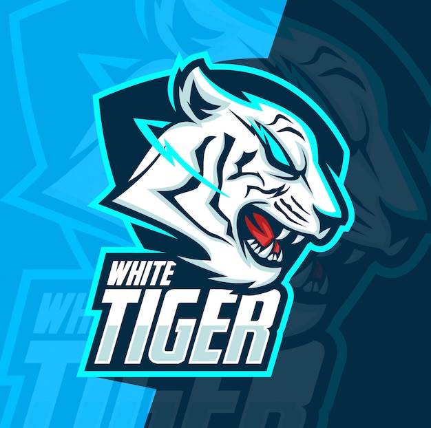 Download Free White Tiger Mascot Esport Logo Design Premium Vector Use our free logo maker to create a logo and build your brand. Put your logo on business cards, promotional products, or your website for brand visibility.