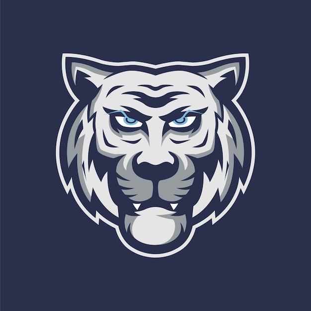 Download Free The White Tiger Mascot Logo Premium Vector Use our free logo maker to create a logo and build your brand. Put your logo on business cards, promotional products, or your website for brand visibility.