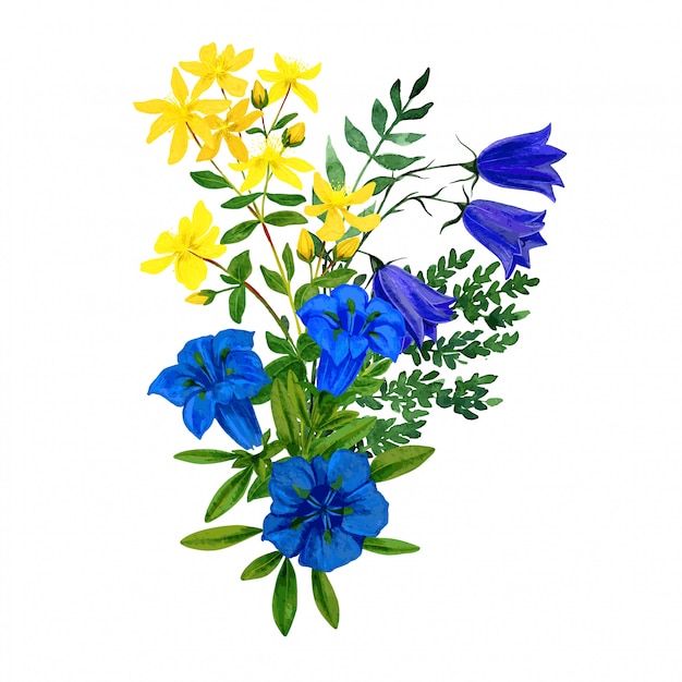 Free Free 314 Wild Flower Bouquet Svg SVG PNG EPS DXF File