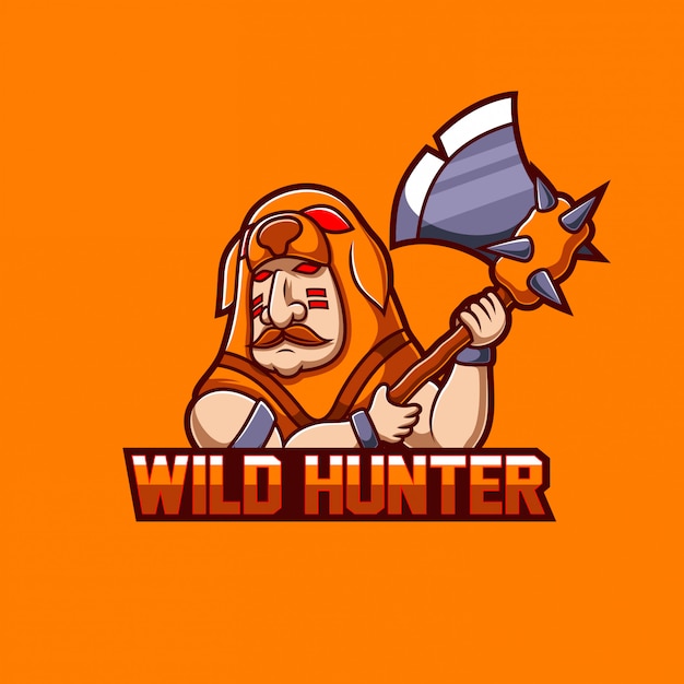 Download Free Wild Hunter Esport Mascot Logo Design Premium Vector Use our free logo maker to create a logo and build your brand. Put your logo on business cards, promotional products, or your website for brand visibility.