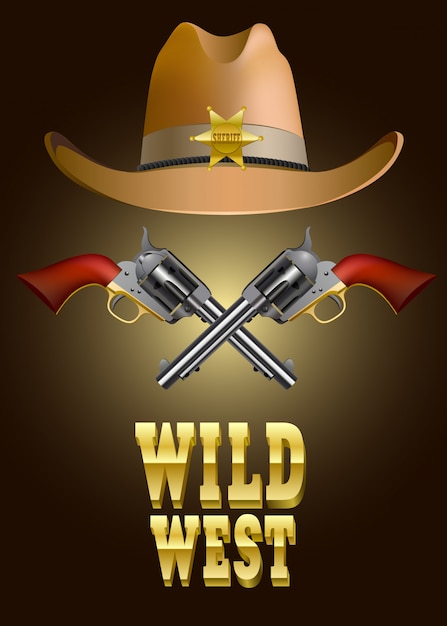 Wild west vector illustration | Premium Vector