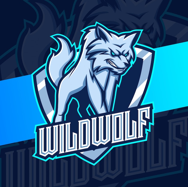 Download Free Wild White Wolf Mascot Esport Logo Premium Vector Use our free logo maker to create a logo and build your brand. Put your logo on business cards, promotional products, or your website for brand visibility.