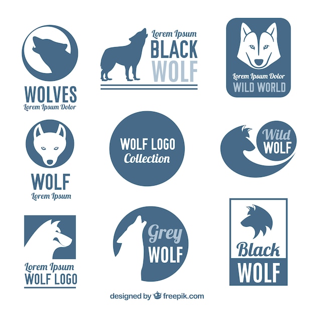Download Free Download Free Wild Wolf Logo Collection Vector Freepik Use our free logo maker to create a logo and build your brand. Put your logo on business cards, promotional products, or your website for brand visibility.
