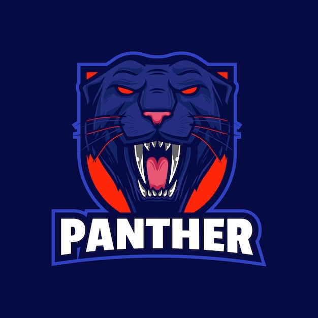 Premium Vector | Wildlife roaring panther