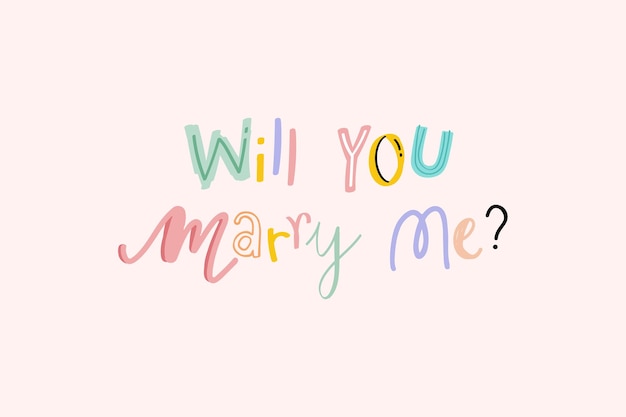 Me marry will sms u