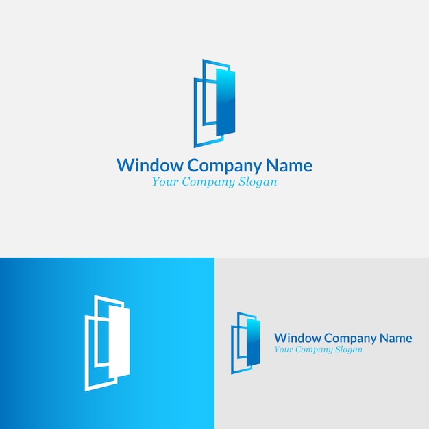 Download Free Window Company Logo Premium Vector Use our free logo maker to create a logo and build your brand. Put your logo on business cards, promotional products, or your website for brand visibility.