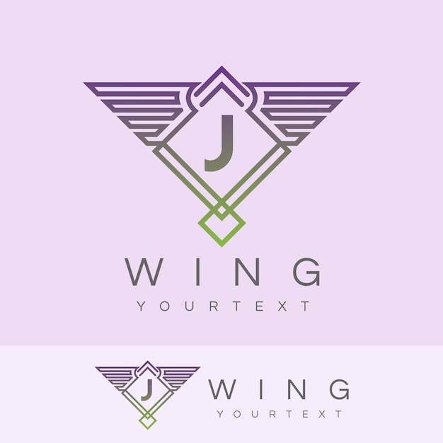 Download Free Wing Initial Letter J Logo Design Premium Vector Use our free logo maker to create a logo and build your brand. Put your logo on business cards, promotional products, or your website for brand visibility.