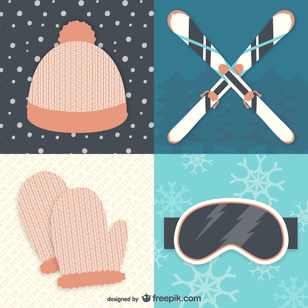 Winter and ski equipment