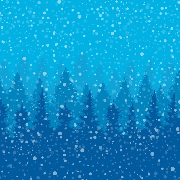 Winter background design