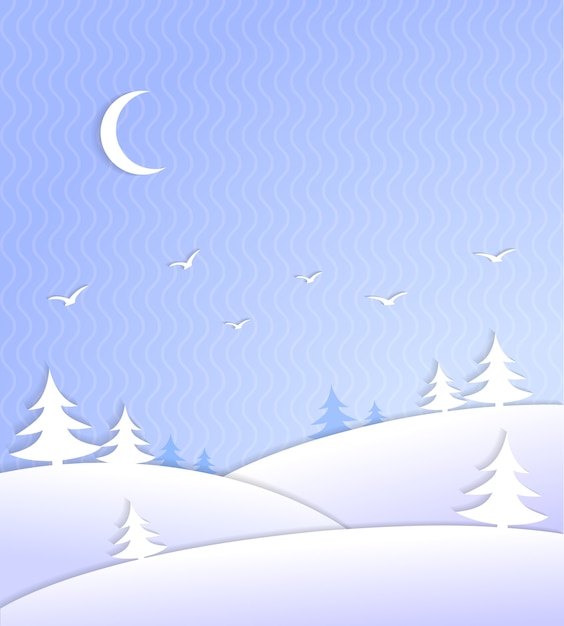 Download Winter background scene ice cold Vector | Free Download