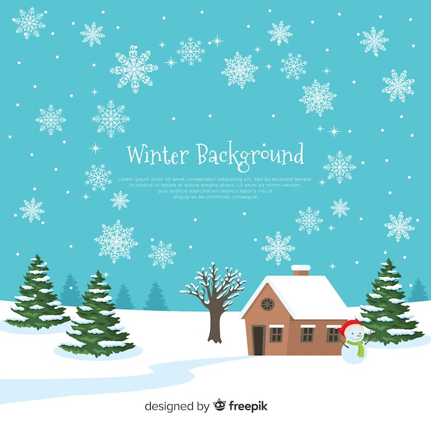 Download Winter forest animal collection Vector | Free Download