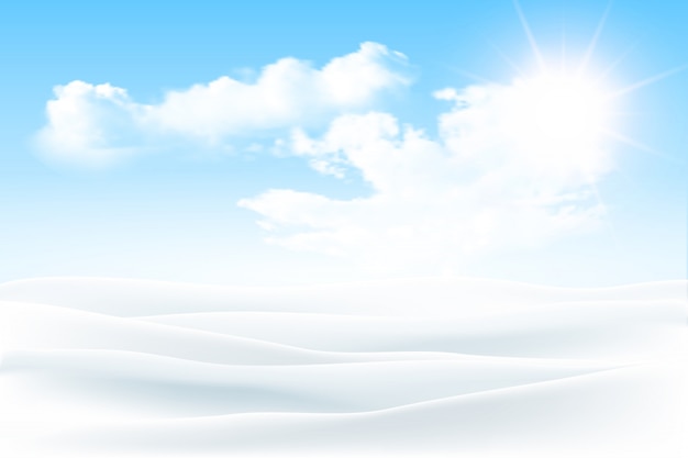 Download Winter landscape Vector | Free Download