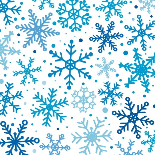 Free Vector Winter pattern design