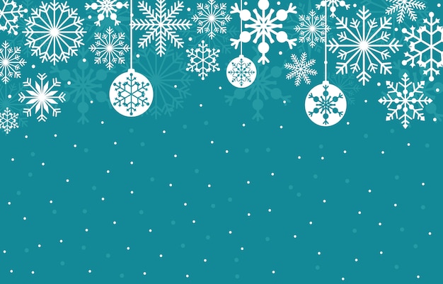 Download Winter snow snowflake illustration texture card background ...