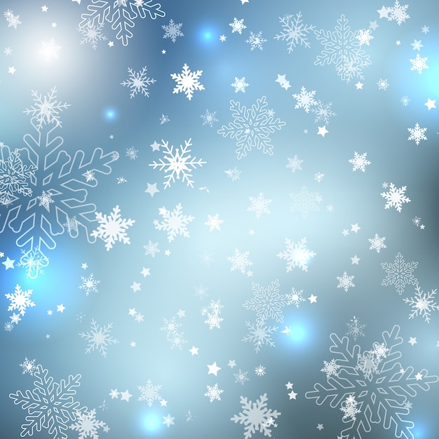 Free Vector | Winter snowflakes