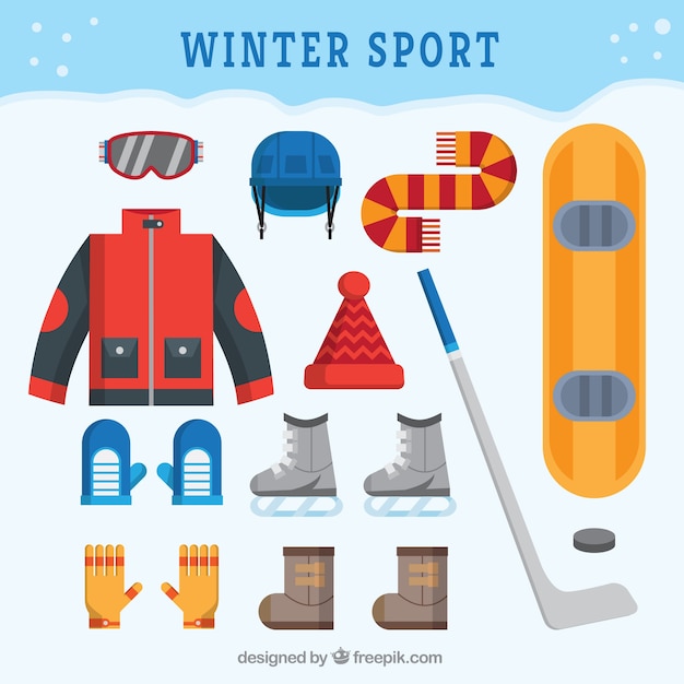 Winter sports clothing and accessories