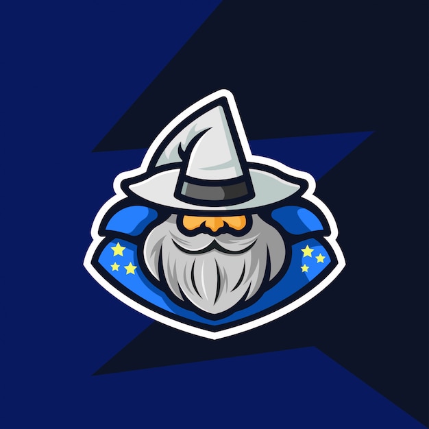Premium Vector | Wizard logo