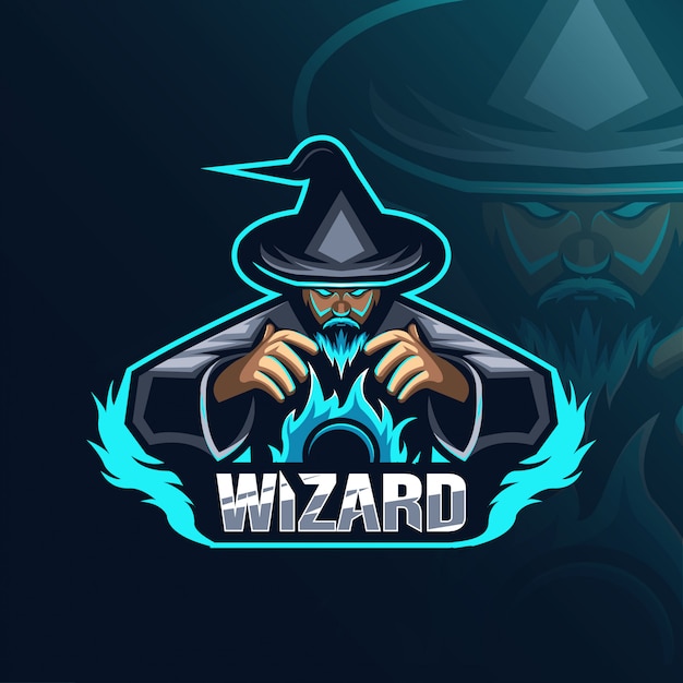 Download Free Wizard Mascot Logo Design Premium Vector Use our free logo maker to create a logo and build your brand. Put your logo on business cards, promotional products, or your website for brand visibility.